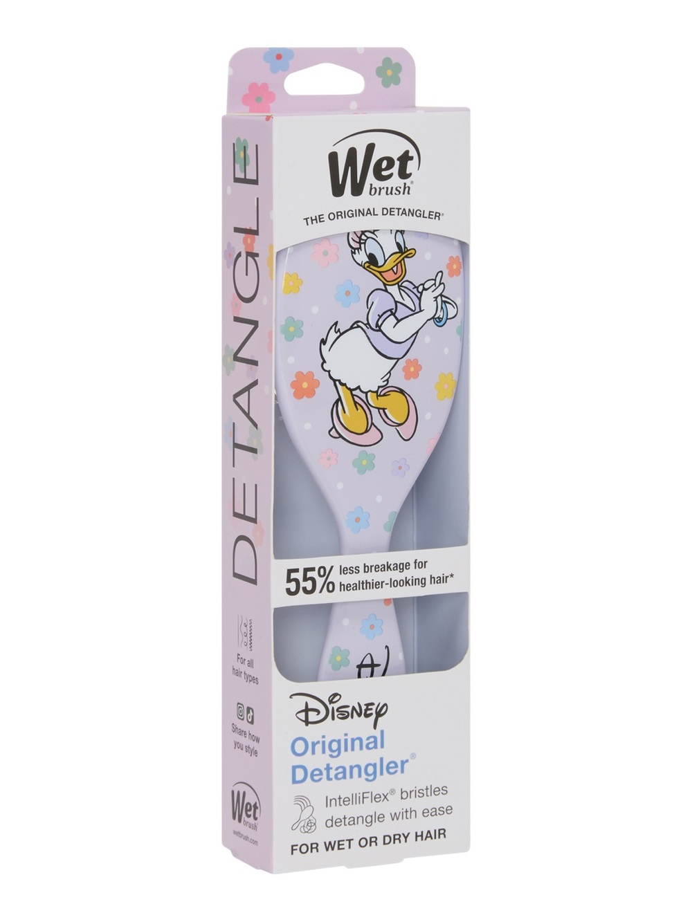 Disney Daisy Duck Lavender Wet Brush - Picture 4 of 4